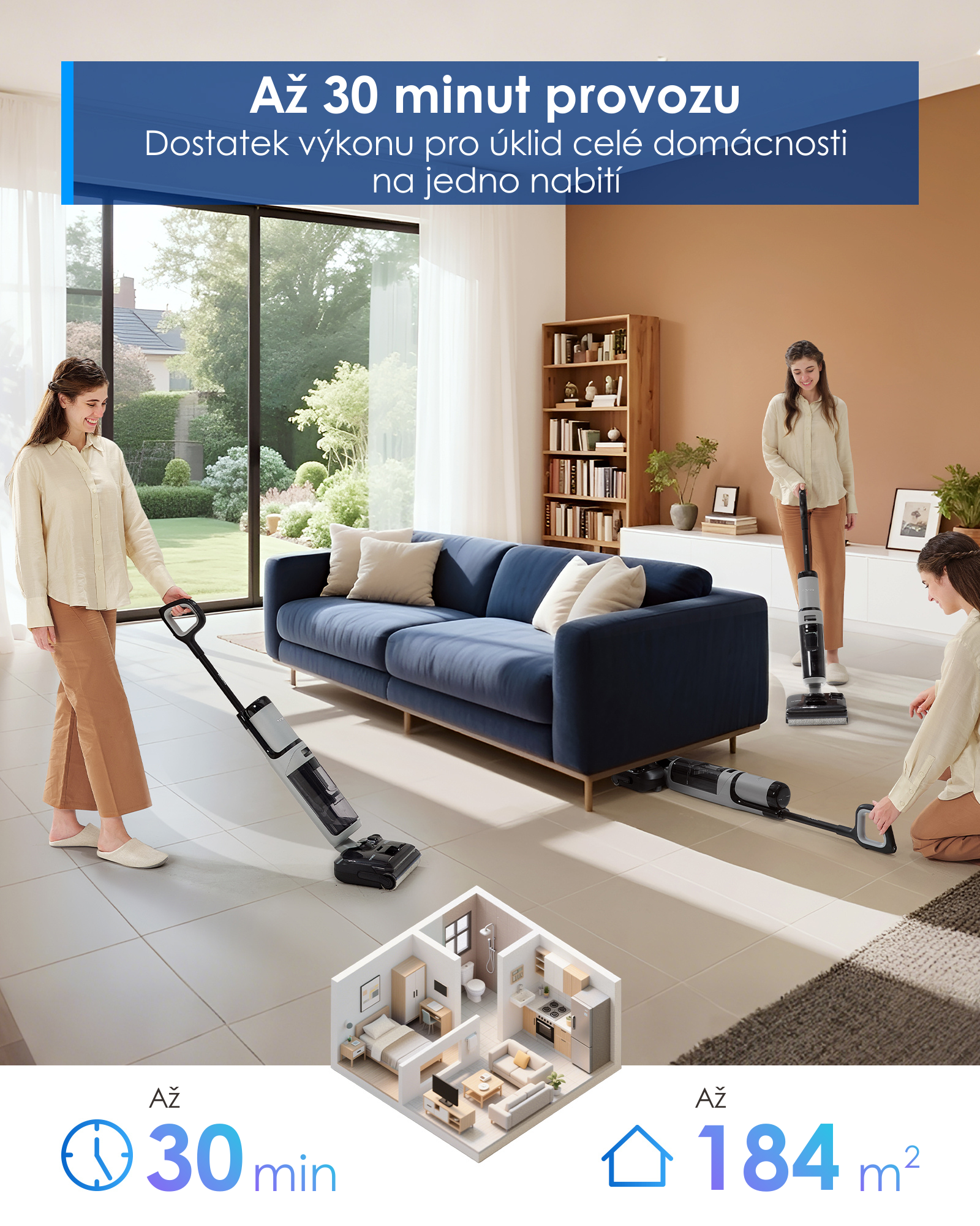 Tineco Floor One i5 Stretch Plus (P1) cs pos8